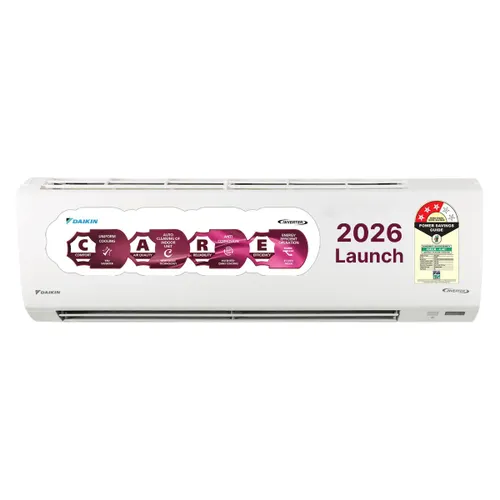 Daikin 1.5 Ton 3 Star Inverter Split AC | 100% Copper Condenser | 3D Airflow | Dew Clean Technology | Patented DNNS Coating | Power Chill Operation (ATKL50XV - Premium Series, 2026 Model - New BEE Rat